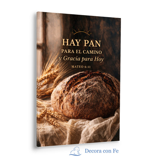 Pan Para El Camino - Cuadro Cristiano