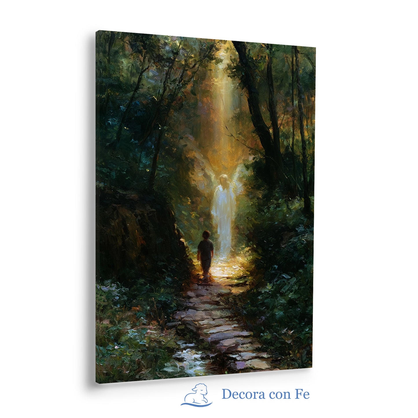 Angel del Camino - Cuadro Cristiano